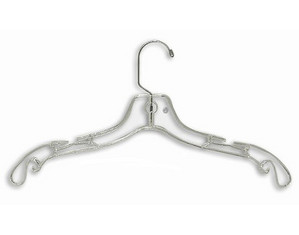 Only Hangers Clear Plastic Top Clothes Hangers - Fast FREE FedEx Shipping!