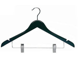 Only Hangers Combination Clothes Hangers with Clips - Fast FREE FedEx Shipping!