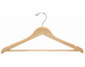 Only Hangers Flat Suit Clothes Hangers with Bar - Fast FREE FedEx Shipping!