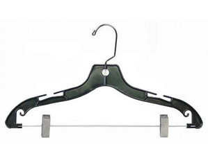 Only Hangers Heavyweight Black Combination Clothes Hangers - Fast FREE FedEx Shipping!