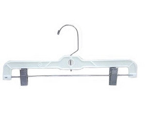 Only Hangers Heavyweight White Skirt or Pant Hangers - QTY 25