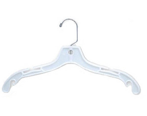 Only Hangers Heavyweight White Top Clothes Hangers - Fast FREE FedEx Shipping!