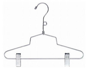 Only Hangers Metal Combination Clothes Hangers with Clips - QTY 25