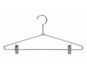 Only Hangers MH102 Metal Combination Clothes Hangers with Clips - Fast FREE FedEx Shipping!