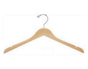 Only Hangers Natural Top Clothes Hangers - Fast FREE FedEx Shipping!