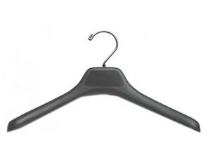 Rapid Plastics 100 Pieces Broad Shoulder Plastic Clothes Hangers - Fast FREE FedEx Shipping!