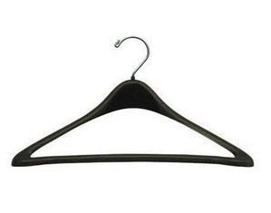 Rapid Plastics Suit Plastic Clothes Hangers - Fast FREE FedEx Shipping!