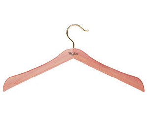 Woodlore Standard Cedar Clothes Hangers without Bar - Fast FREE FedEx Shipping!