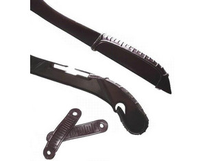 Only Hangers Black Rubber Clothes Hangers Strip - Fast FREE FedEx Shipping!