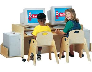Jonti-Craft KYDZ Computer Desk - Double