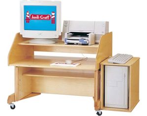 Jonti-Craft Mobile Computer Desk