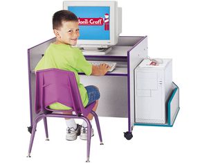 Jonti-Craft Rainbow Accents KYDZ CPU Booth