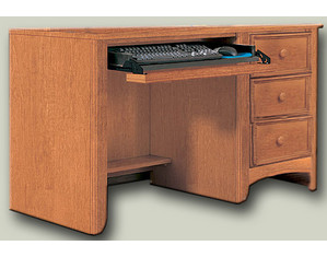 Lea My Place Single Pedestal Childrens Computer Desk