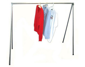 FOL-D-RAK Foldable and Portable Free Standing Garment Rack
