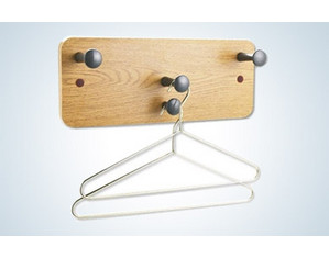Quartet Four Hook Wood Wall Garment Rack - Fast FREE FedEx Shipping!