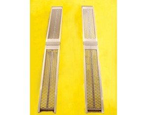 Oxlite HT Series Dual Runner Bike Ramp with Mesh - Fast FREE FedEx Shipping!