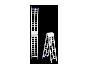 Oxlite HT Series Dual Runner Bike Ramp with Rods - Fast FREE FedEx Shipping!