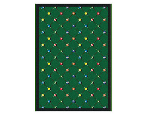 Joy Carpets Billiards Kids Rug - Fast FREE FedEx Shipping!