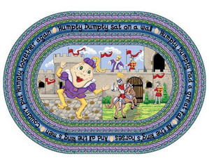 Joy Carpets Humpty Dumpty Kids Rug