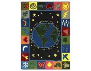Joy Carpets In the Beginning Kids Rug