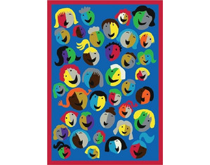 Joy Carpets Joyful Faces Kids Rug
