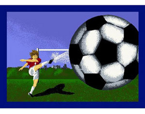 Joy Carpets Soccer Mat Kids Rug