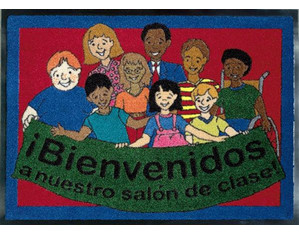 Joy Carpets Welcome to Our Classroom Kids Rug