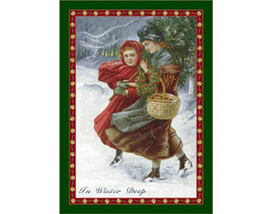 Milliken Seasonal Holiday in Winter Deep Kids Rug