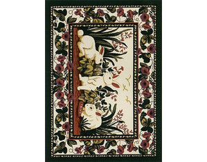Milliken Seasonal Spring Cotton Tales Bunny Kids Rug