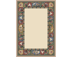 Milliken Seasonal Spring Toy Parade Kids Rug