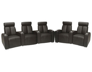 Bass Ambassador Lounger of 5 Home Theater Seating Set