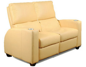 Bass Deco Penthouse Home Theater Loveseat Home Theater Seating Set