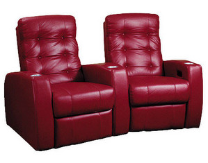 Bass Majestic Lounger Row of 2 Home Theater Seating Set - FREE Inside Delivery!