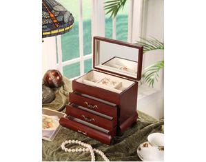 Nathan Direct Porter 3 Drawer Jewelry Box