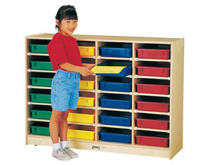 Jonti-Craft 24 Paper Tray Cubby