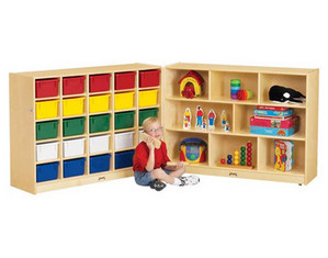Jonti-Craft 25 Tray Fold-n-Lock Cubby