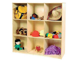 Wood Designs 9 Cubby Deep Storage