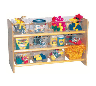 With Clear Trays