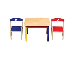 Guidecraft Moon & Stars Table & Chairs Set