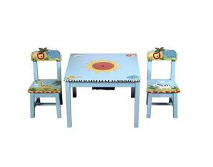 Guidecraft Safari Table & Chairs Set