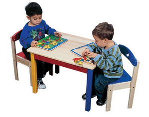 Guidecraft Moon and Stars Kids Table And Chair Set