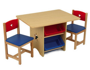 KidKraft Star Table and Chair Set Kids Table And Chair Set - Fast FREE FedEx Shipping!