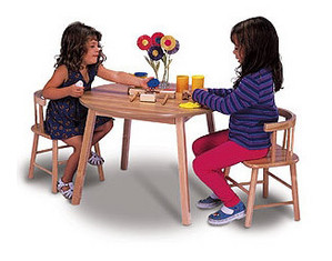 Whitney Bros WB0180 Kids Table and Chair Set - Fast FREE FedEx Shipping!