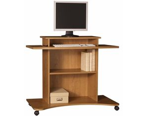 Ameriwood Computer Cart in Apple Tree Finish Computer Cart