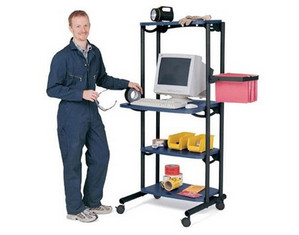 Anthro 30 inch Standard Unit Package Computer Cart - Fast FREE FedEx Shipping!