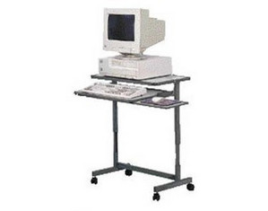 Da-Lite Compact-2 Height Adjustable Workstation - Fast FREE FedEx Shipping!