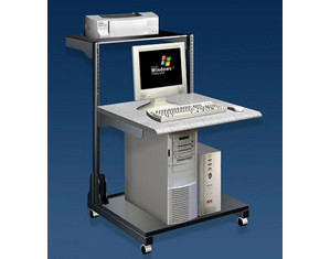 Hergo Special Open Frame Mobile Computer Cart - Fast FREE FedEx Shipping!