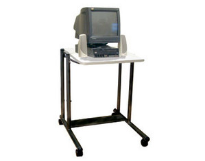 Luxor 24 inch Computer Workstation with 1 Shelf - Fast FREE FedEx Shipping!
