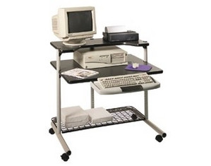 Luxor 36 inch Computer Workstation - Fast FREE FedEx Shipping!