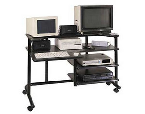 Luxor 48 inch Multimedia Workstation - Fast FREE FedEx Shipping!